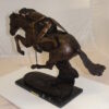 Cheyenne by Remington Bronze Statue -  Size: 27"L x 8.5"W x 22"H.