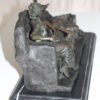 Two ladies Bronze Statue -  Size: 14.5"L x 7"W x 9"H.