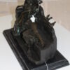 Two ladies Bronze Statue -  Size: 14.5"L x 7"W x 9"H.