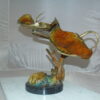 Double Monterey Bronze Statue -  Size: 14"L x 24"W x 21"H.