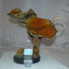 Double Monterey Bronze Statue -  Size: 14"L x 24"W x 21"H.