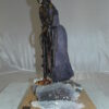 Judith Bronze Statue on Amethyst stone by Vidal -  Size: 16"L x 10"W x 18"H.