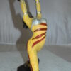 Ballet Dancer with a Ball Bronze Statue -  Size: 12"L x 6"W x 14"H.