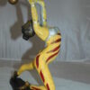 Ballet Dancer with a Ball Bronze Statue -  Size: 12"L x 6"W x 14"H.