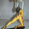 Ballet Dancer with a Ball Bronze Statue -  Size: 12"L x 6"W x 14"H.