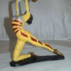 Ballet Dancer with a Ball Bronze Statue -  Size: 12"L x 6"W x 14"H.