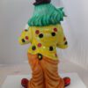 Clown Standing with Saxophone Bronze Statue -  Size: 20"L x 15"W x 36"H.