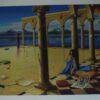 Orlando Quevedo Giclée Old Memories, Painting -  Size: 43"L x 30"W x 0.01"H.