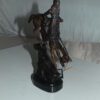 Mountain man -small, by Remington Bronze Statue -  7"L x 2.5"W x 11"H.