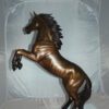 Horse Standing -large Bronze Statue -  Size: 26"L x 12"W x 39"H.