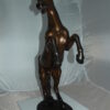 Horse Standing -large Bronze Statue -  Size: 26"L x 12"W x 39"H.