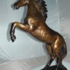 Horse Standing -large Bronze Statue -  Size: 26"L x 12"W x 39"H.