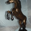 Horse Standing -large Bronze Statue -  Size: 26"L x 12"W x 39"H.