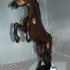 Horse Standing -large Bronze Statue -  Size: 26"L x 12"W x 39"H.