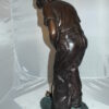 Boy plays golf Bronze Statue -  Size: 14"L x 18"W x 37"H.