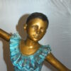 Ballerina Bronze Statue Bronze Statue -  Size: 34"L x 15"W x 46"H.