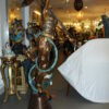 Dancer with umbrella - large Bronze Statue -  Size: 24"L x 42"W x 88"H.