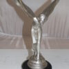 Rolls Royce -Small Bronze Statue -  Size: 9"L x 9"W x 14"H.