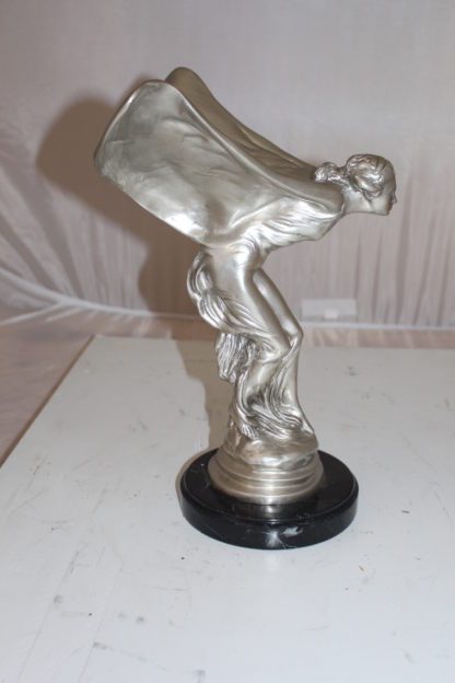 Rolls Royce -Small Bronze Statue -  Size: 9"L x 9"W x 14"H.
