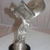 Rolls Royce -Small Bronze Statue -  Size: 9"L x 9"W x 14"H.