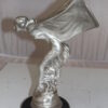 Rolls Royce -Small Bronze Statue -  Size: 9"L x 9"W x 14"H.