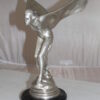 Rolls Royce -Small Bronze Statue -  Size: 9"L x 9"W x 14"H.