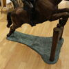 Jockey and Horse Jump a Fence Bronze Statue -  Size: 60"L x 30"W x 51"H.