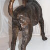 Hound dog Bronze Statue -  Size: 38"L x 12"W x 26"H.