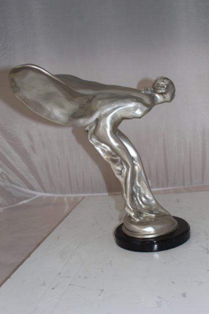 Rolls Royce -Large Bronze Statue -  Size: 14"L x 17"W x 18"H.