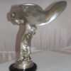 Rolls Royce -Large Bronze Statue -  Size: 14"L x 17"W x 18"H.