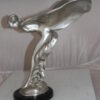 Rolls Royce -Large Bronze Statue -  Size: 14"L x 17"W x 18"H.