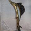 One Sailfish Bronze Statue -  Size: 18"L x 18"W x 43"H.