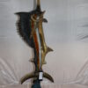 One Sailfish Bronze Statue -  Size: 18"L x 18"W x 43"H.