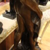 Beautiful Women Holding Drape Bronze Statue -  Size: 22"L x 18"W x 49"H.