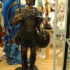 Pair of Roman Warrior lamps Bronze Statues -  Size: 33"L x 24"W x 96"H.