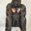 King Kong Bronze Statue -  Size: 32"L x 28"W x 49"H.