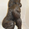 King Kong Bronze Statue -  Size: 32"L x 28"W x 49"H.