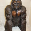 King Kong Bronze Statue -  Size: 32"L x 28"W x 49"H.