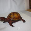 Bronze Turtle fountain -  Size: 14"L x 10"W x 6"H.