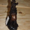 Remington Cowboy on marble Bronze Statue -  Size: 10"L x 3.5"W x 10"H.