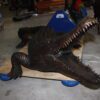 Alligator fountain - Bronze Statue -  Size: 77"L x 34"W x 18"H.