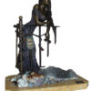 Judith Bronze Statue on Amethyst stone by Vidal -  Size: 16"L x 10"W x 18"H.