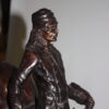 Mountain man Bronze by Fredrick Remington -  Size: 20"L x 8"W x 27"H.