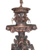 Nine feet tall Bronze, Tiered Outdoor pond Fountain -  59"x 59"