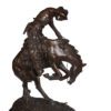 Rattlesnake by Remington Bronze Statue -  Size: 17"L x 10"W x 25"H.