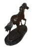 Running horse - Bronze Statue -  Size: 12"L x 4"W x 8"H.