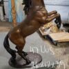 Horse Standing -large Bronze Statue -  Size: 26"L x 12"W x 39"H.