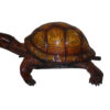 Bronze Turtle fountain -  Size: 14"L x 10"W x 6"H.