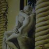 Orlando Quevedo Giclée - The Kiss -medium Painting -  Size: 30"L x 20.5"W