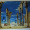 Orlando Quevedo Giclée "Ancient Times" Medium Painting -  Size: 30"L x 20.5"W